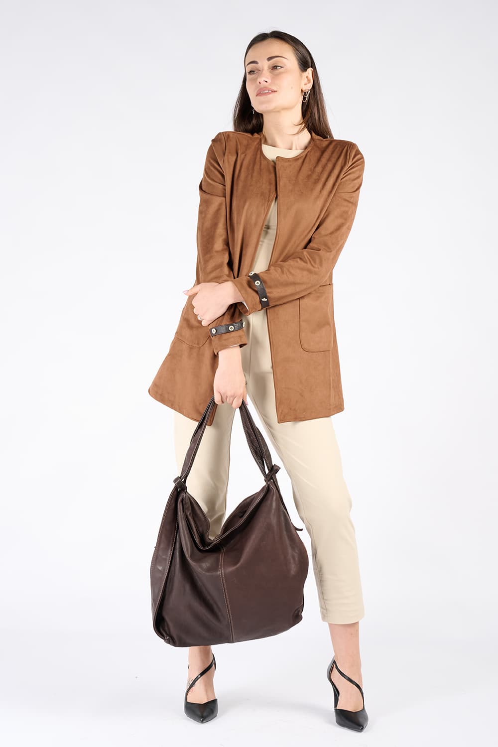 Pistoia Dark Brown donna Barone firenze - 4