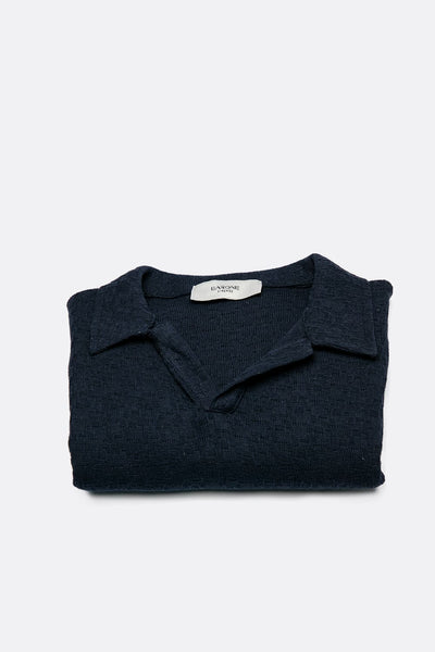 Men's Blue Polo Shirt
