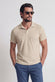 Men's Beige Polo Shirt man Barone firenze - 2