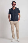 Men's Blue Polo Shirt man Barone firenze - 4