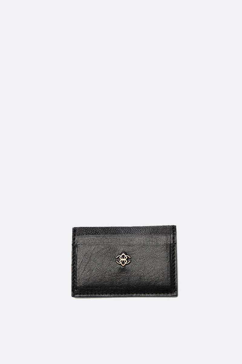 Simply Black Card Case unisex Barone firenze - 2