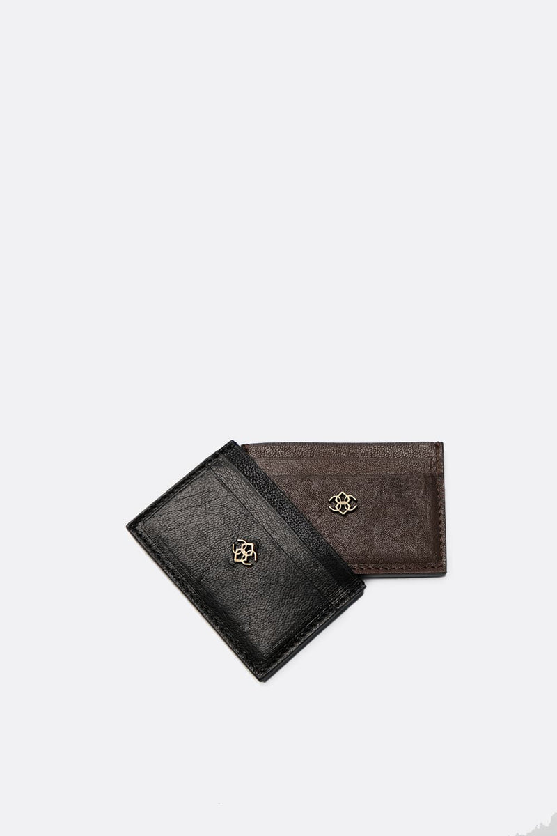 Simply Black Card Case unisex Barone firenze - 5