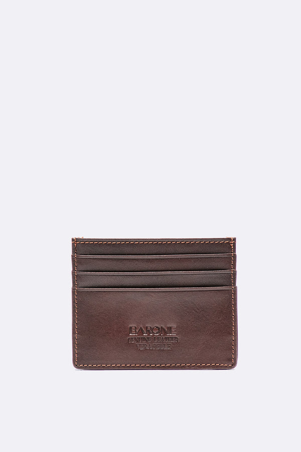 Portacarte Pocket Testa di Moro unisex Barone firenze