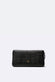 Large Woven Wallet in Black unisex Barone firenze - 1