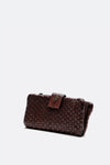 Intreccio Medium Button Wallet woman Barone firenze - 2