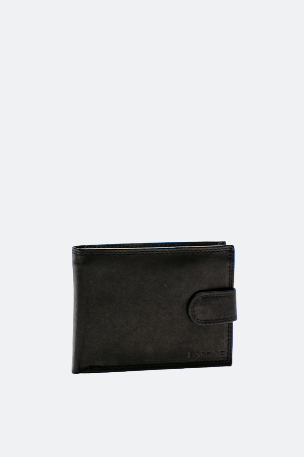Oiled Wallet with Button   Barone firenze - 1