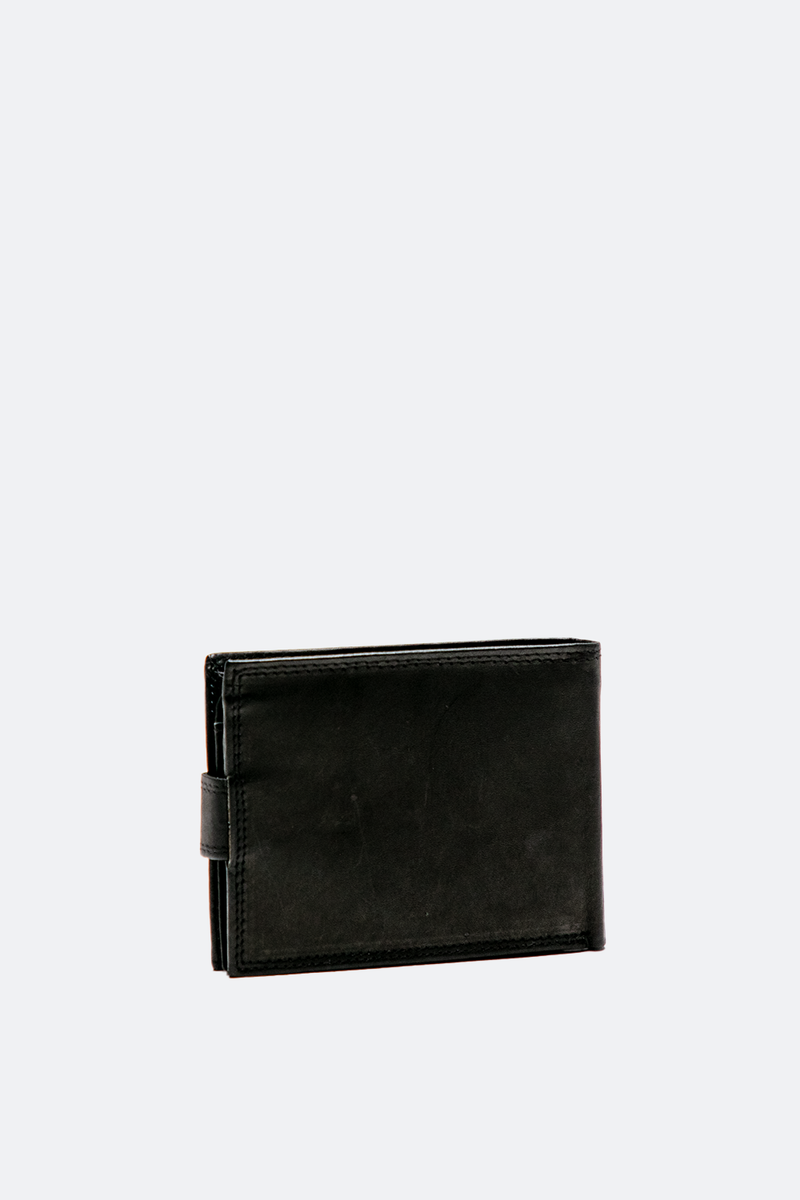 Oiled Wallet with Button   Barone firenze - 4