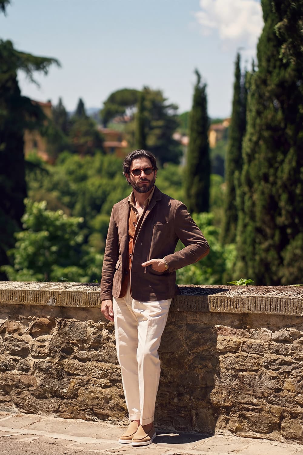 Renga Nubuck Bicolor uomo Barone firenze - 6