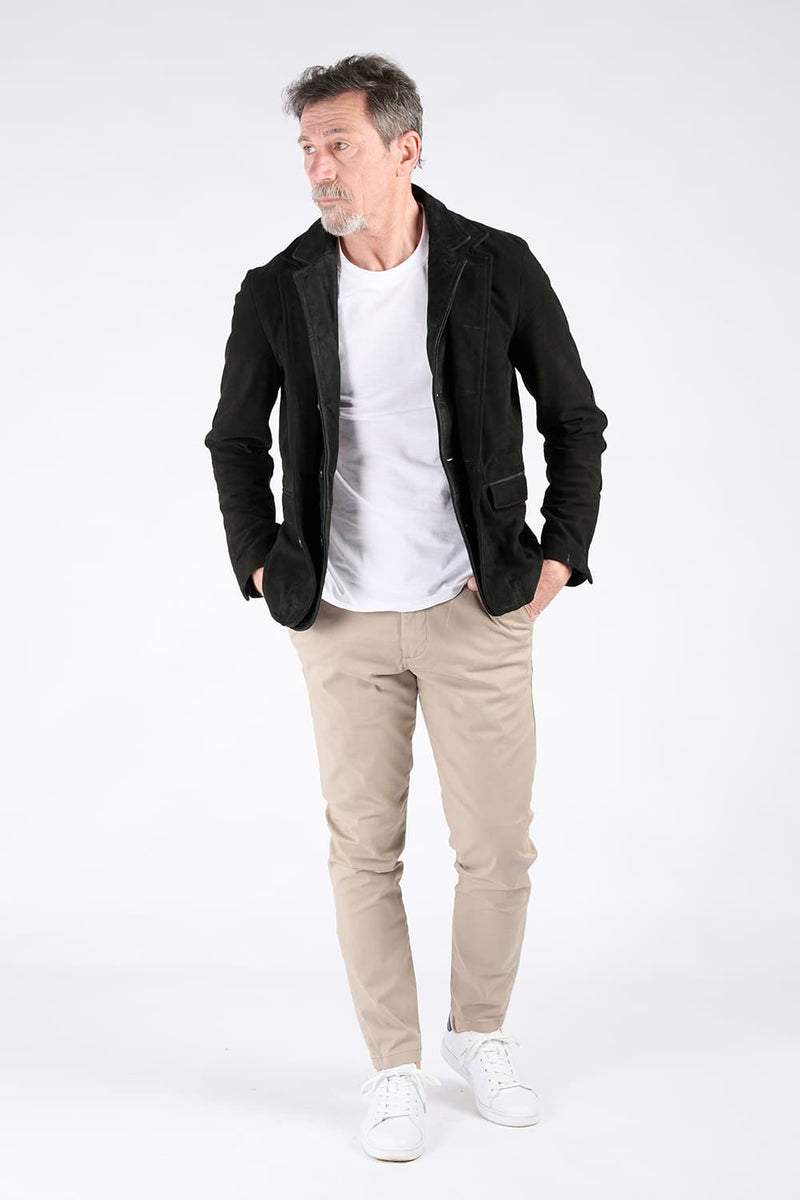 Renga Nubuck Black man Barone firenze - 9