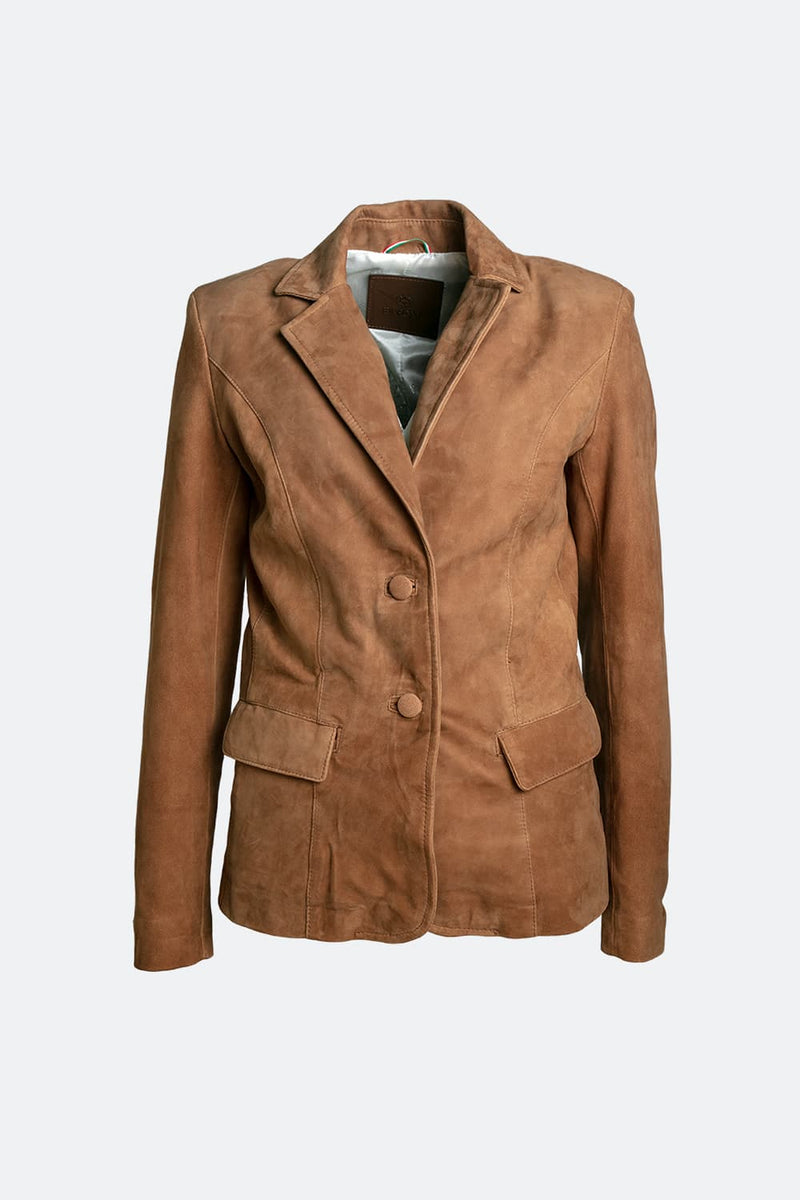 Rose Suede Blazer donna Barone firenze - 2