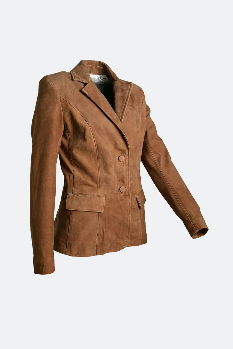 Rose Suede Blazer donna Barone firenze - 4