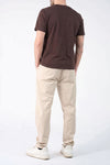 T-shirt Barone Ricamo Fronte Cioccolato man Barone firenze - 4