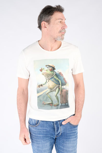 Men's Frog Print T-Shirt