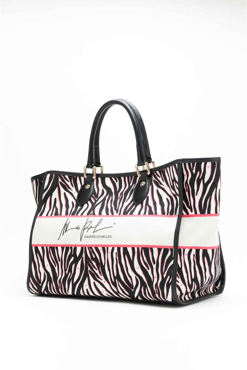 Chiara Bag Zebra donna Barone firenze - 1