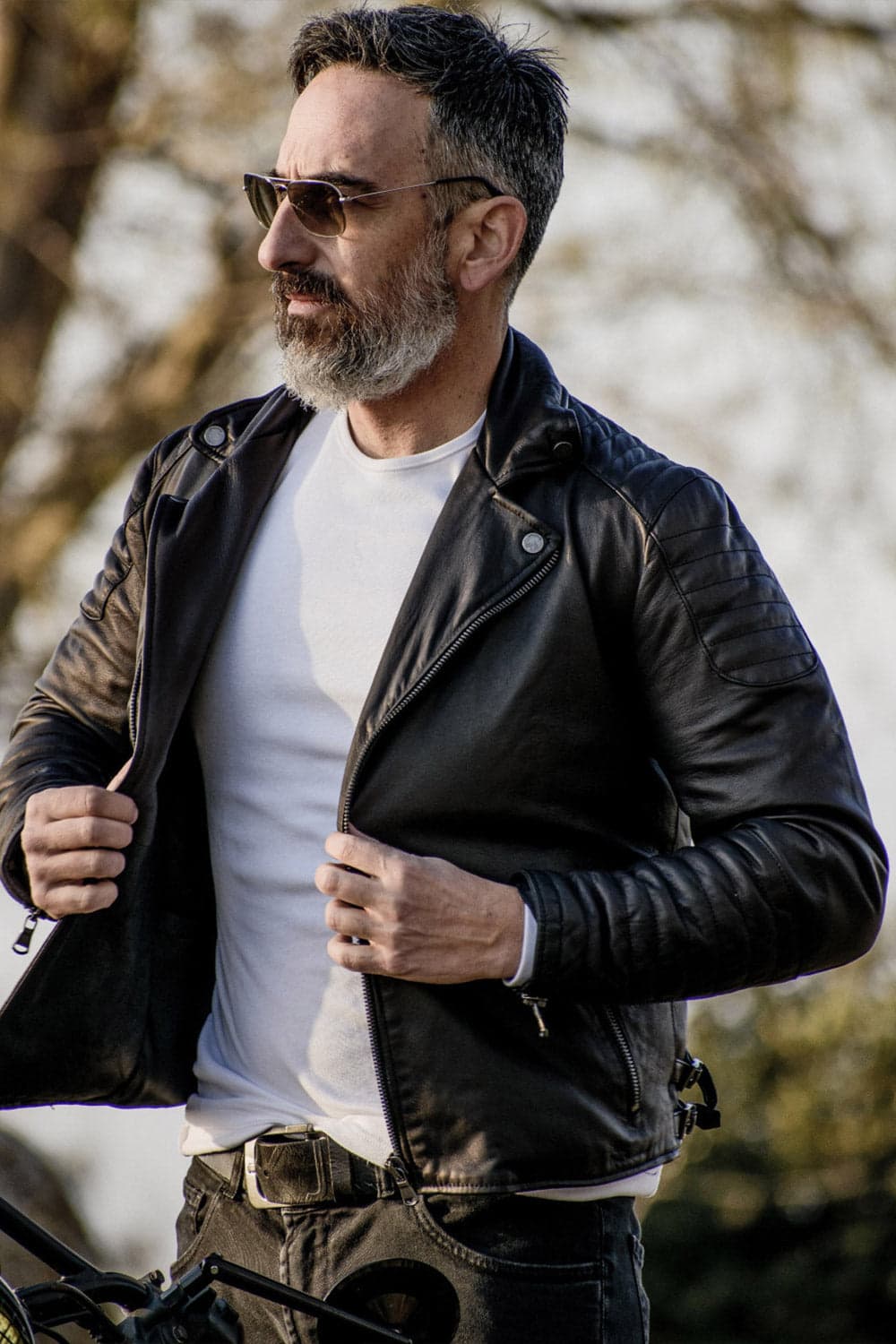 Chiodo Matteo Bike uomo Barone firenze - 1