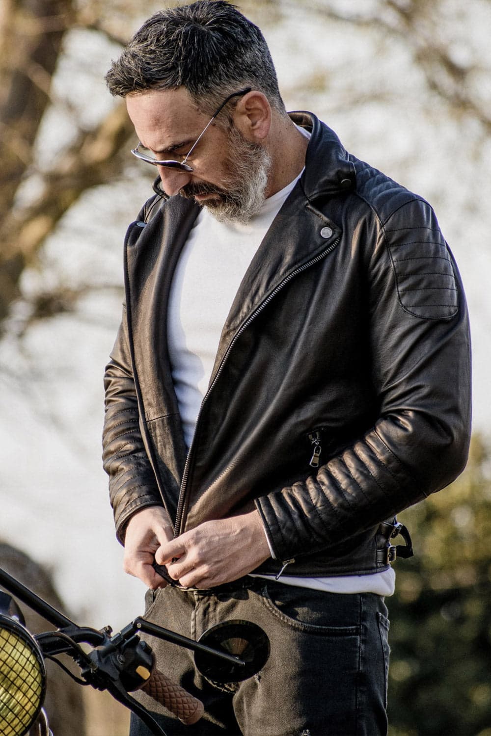 Chiodo Matteo Bike uomo Barone firenze - 4