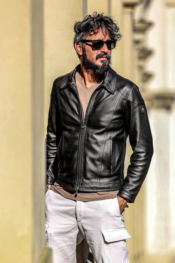 Elton Gold Collar Black uomo Barone firenze