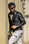 Elton Gold Collar Black man Barone firenze - 6