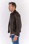 Elton Gold Collar Dark Brown man Barone firenze - 6