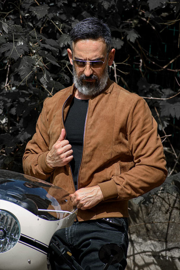 Enrico Suede uomo Barone firenze