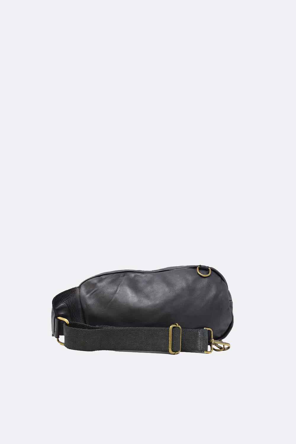 Certaldo Black Pouch uomo Barone firenze - 3