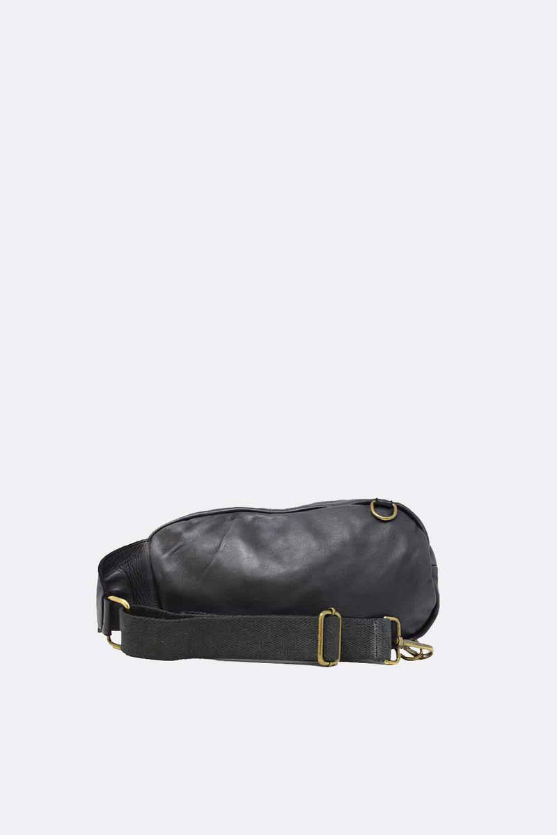 Certaldo Black Pouch uomo Barone firenze - 3