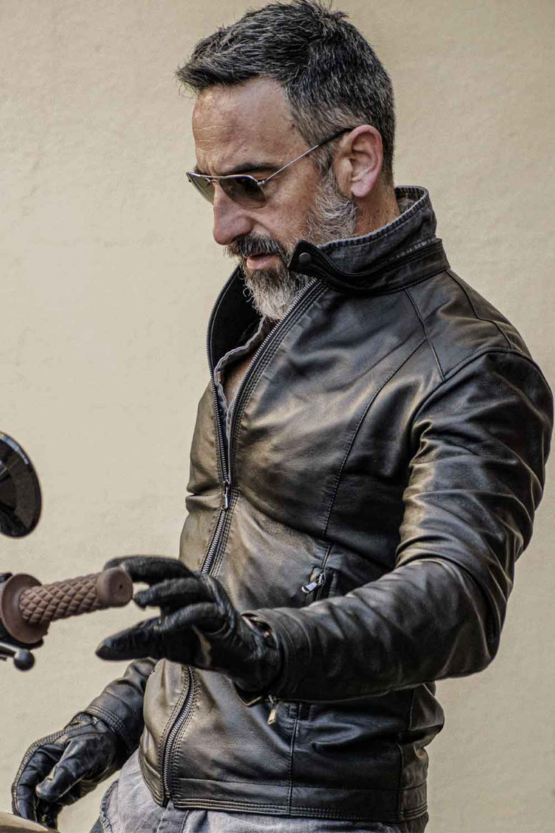 Massi Black Jacket uomo Barone firenze - 7