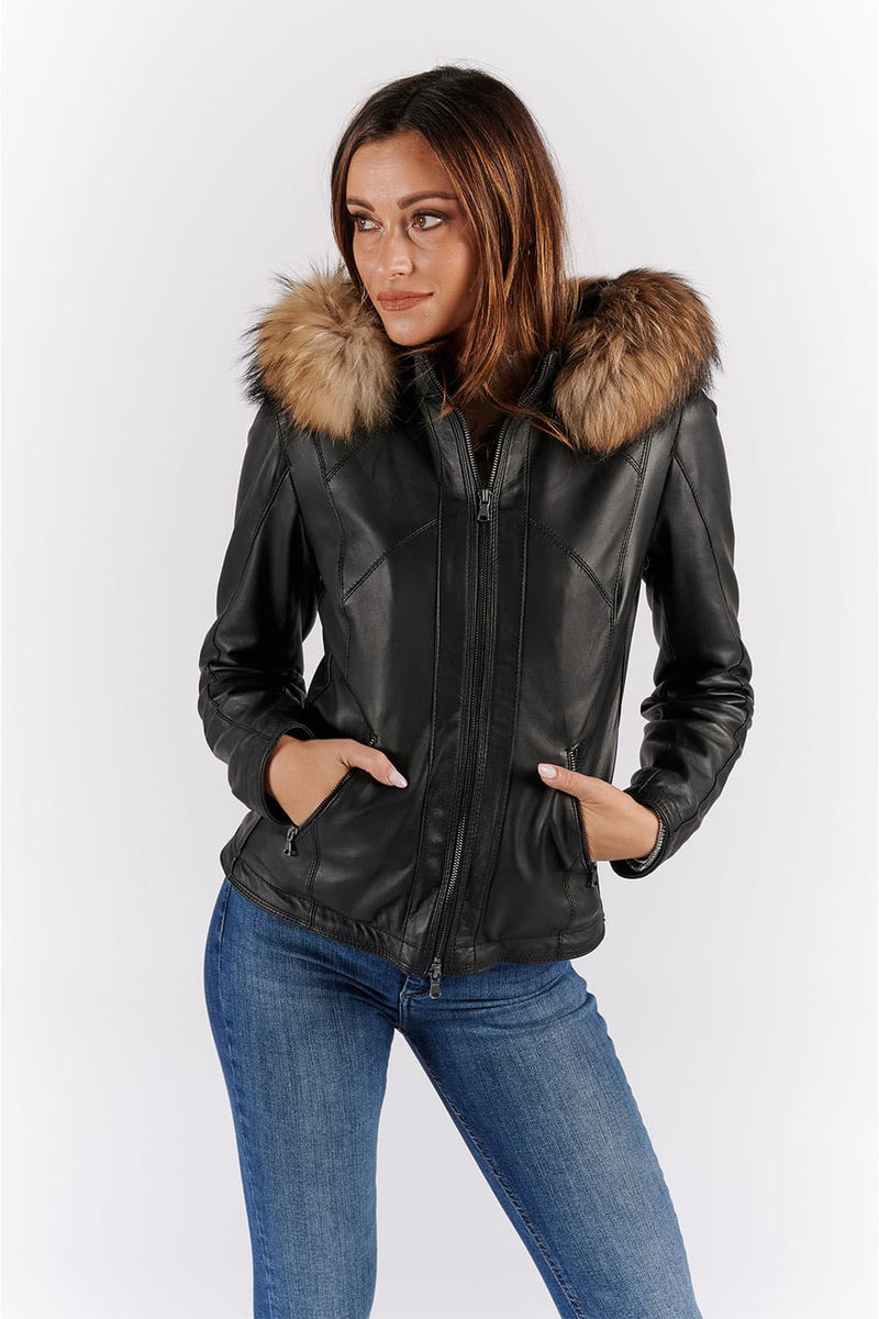 Sofia with Fur Hood donna Barone firenze - 1