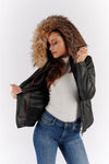 Sofia with Fur Hood donna Barone firenze - 2