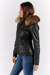 Sofia with Fur Hood donna Barone firenze - 3