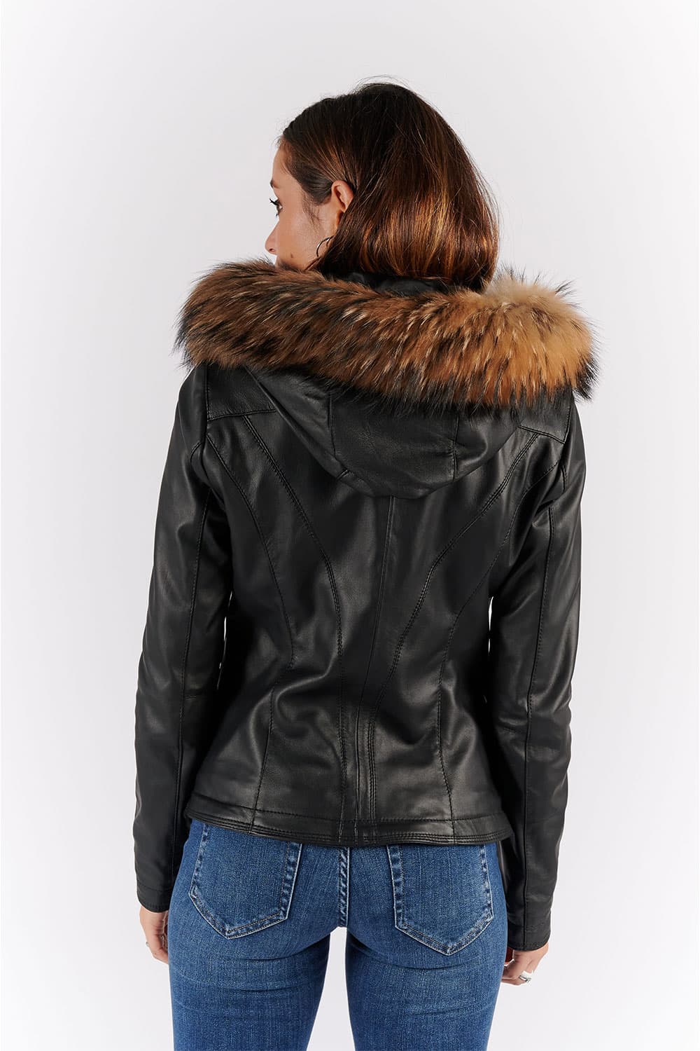 Sofia with Fur Hood donna Barone firenze - 4