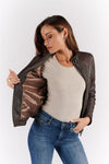 Sofia Dark Brown donna Barone firenze - 8