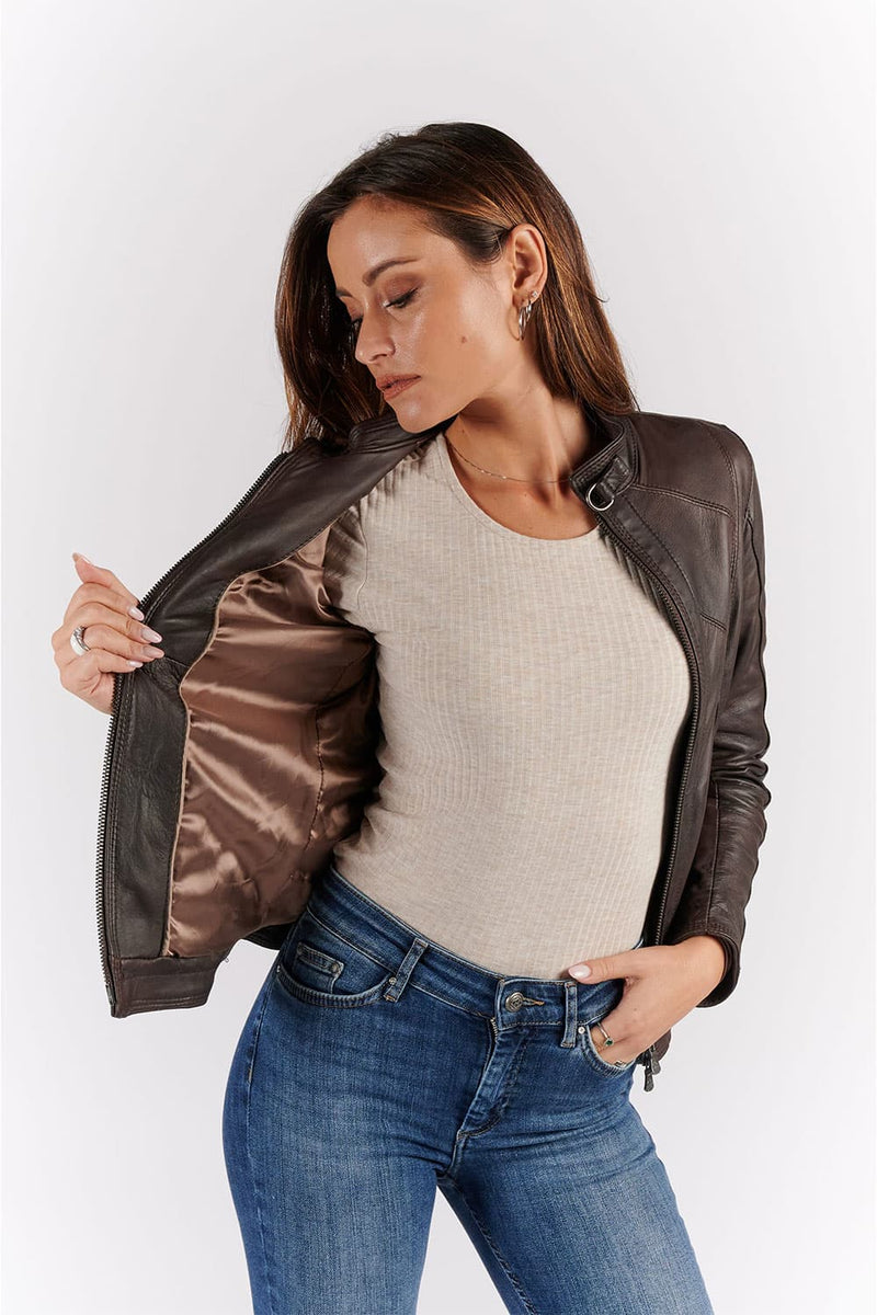 Sofia Dark Brown donna Barone firenze - 8